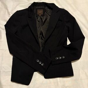 The Limited Collection Black Structured One-Button Blazer - Size 0